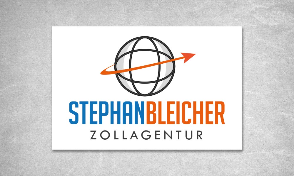 Entwicklung eines Logos für Stefan Bleicher Zollagentur